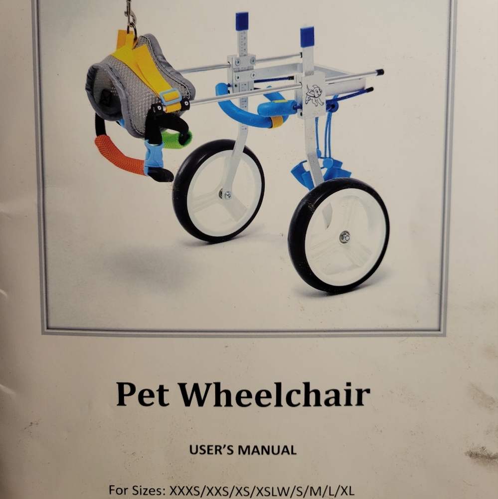 Pet wheelchair